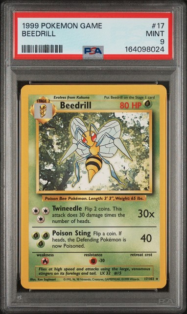 Beedrill #17 (Base Set (1999))