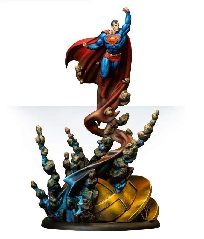 Knight Models DC Universe 35mm Superman unpainted resin figure - Image 2 of 3