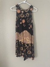 Free People Intimately Floral Sleeveless Dress Size XS