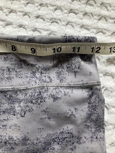 Athleta Girl High Rise Leggings Pants Purple Blue Design Gym Sports Workout XL - Picture 5 of 9
