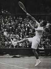 The British tennis player Henry Wilfred Austin or also called Bunn- Old Photo