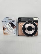 Fujifilm 108076174 Instax Square SQ6 Instant Film Camera - Blush Gold W/2 film! 