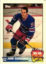1990-91 Topps - Team Scoring Leaders John Ogrodnick #18