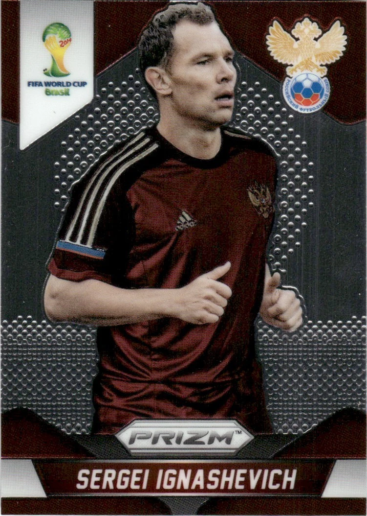 2014 Panini Prizm World Cup Soccer Sergei Ignashevich #164