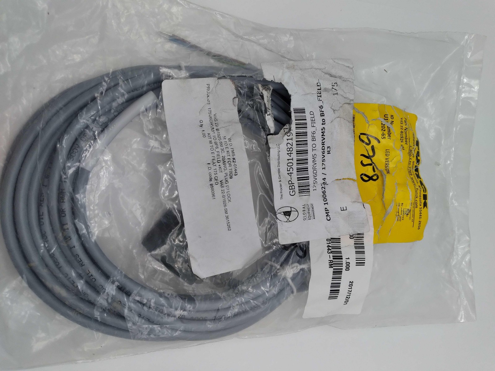 NEW TURCK VAS-22-B1926-5M Cord