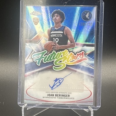 2026 Topps Chrome Update - Future Stars Auto Joan Beringer Blue Refractor /150