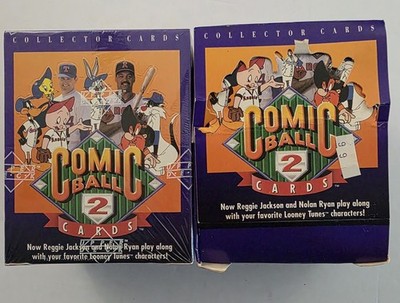 1991 Upper Deck Comic Ball Baseball Trading Cards Series 2 Boxes - Lot Of 2 Boxe