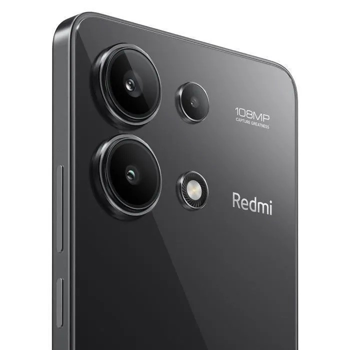 Téléphone Android Xiaomi Redmi Note 13 5G 256Go Noir smartphone débloqué