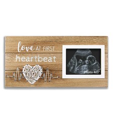 New Mom Gifts - Pregnancy Announcements Baby Gender Brown, White