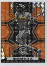 2022 Panini Mosaic Reactive Orange Mosaic Prizm Fernando Tatis Jr #126 1p6z
