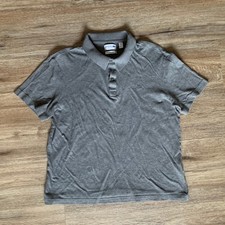 Lacoste Slim Fit Cotton Polo Shirt in Gray - Size Medium Mens, Super Soft