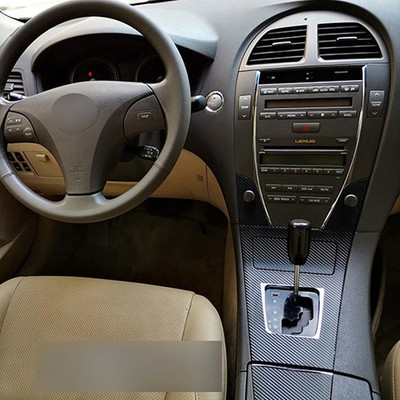 For For Lexus ES 2006-2012 Carbon Fiber Pattern Interior DIY Trim Decals
