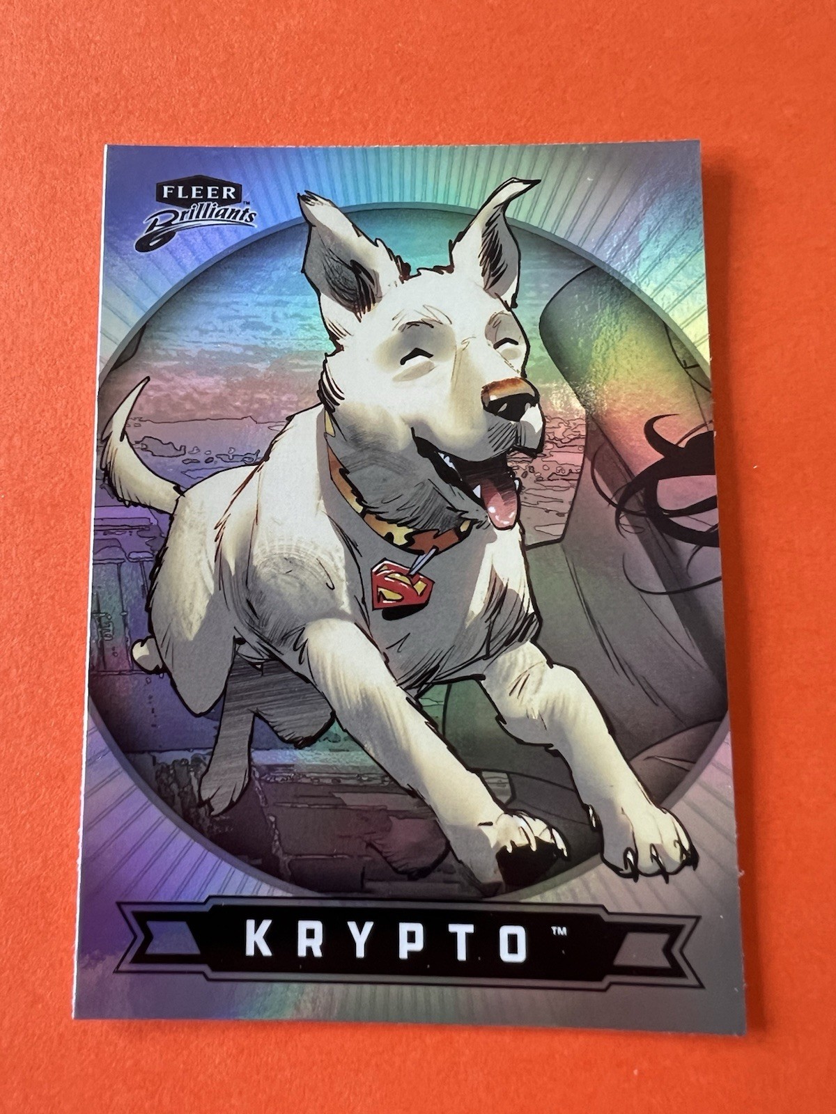 Krypto #20 2025 Fleer Brilliants Superman trading card — raw and PSA graded price guide