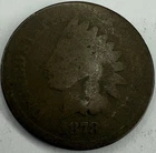 1878 Indian Head Cent Exact Coin Imaged #IND865