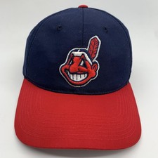 Cleveland Giants Hat Cap Snap Back One Size Mens Blue MLB Baseball Signatures