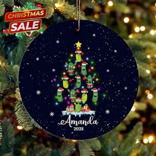 Personalized Pickle Christmas Ornament, Pickle Christmas Tree Ornament, Love ...