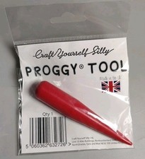 HTF Red Proggy Tool Craft Yourself Silly Brand New Factory Sealed Made In UK