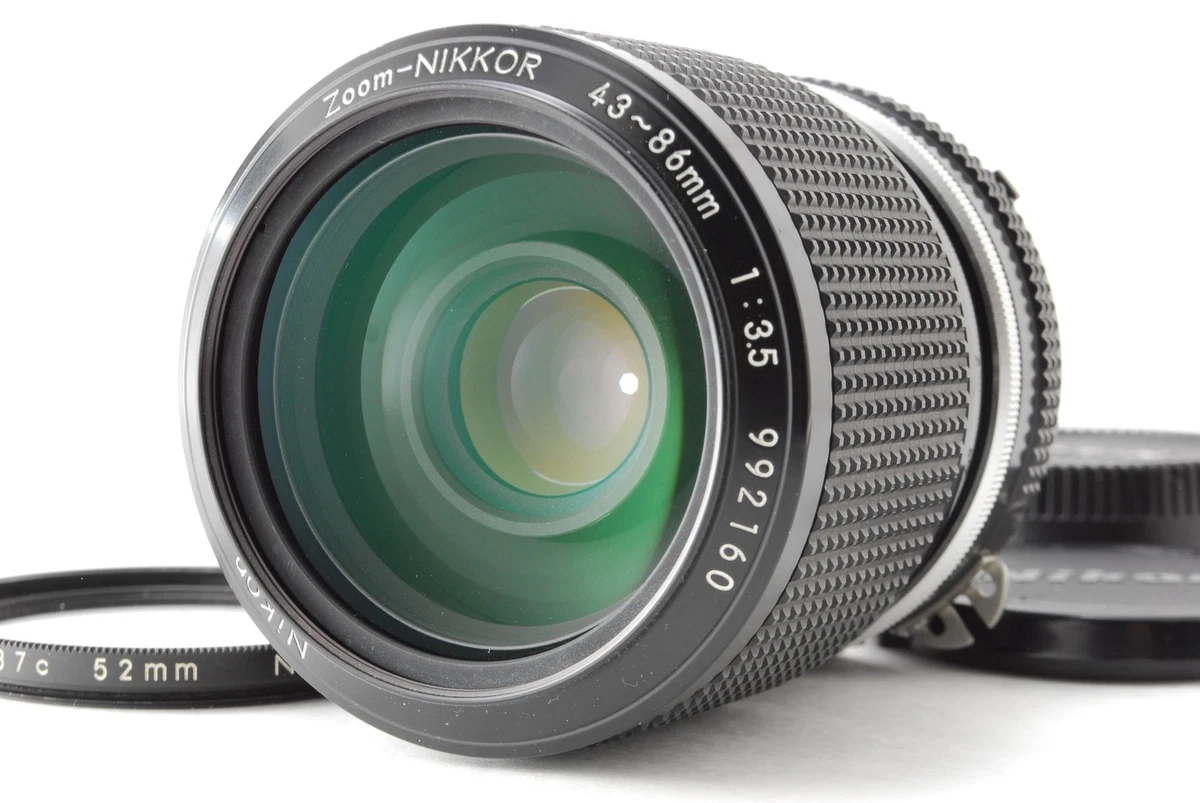 Nikon f/3.5 Camera Lenses 43-86mm Focal for sale | eBay