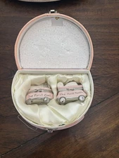 Set of Trinket Boxes for Baby Girls First Tooth and Curl Mudpie