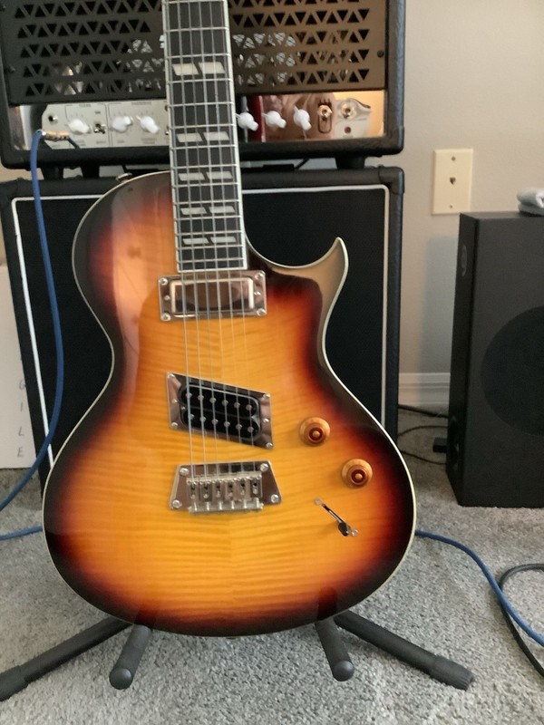 Epiphone le Nancy Wilson Fanatic Fireburst Guitar with Case