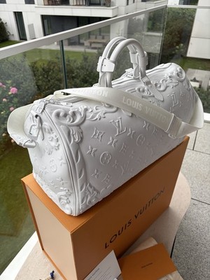 Louis Vuitton Keepall Bandouliere 50 Optic White Limited Edition NEU + Rechnung