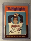 Nolan Ryan 1974 Topps Baseball Card '74 Highlights Ryan Fans 300 #5
