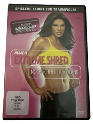 Jillian Michaels Extreme Shred DVD Fitness Workout Noch schneller schlank