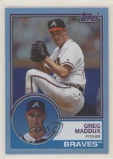 2021 Topps Archives 1983 Topps Blue Foil 6/25 Greg Maddux #179 HOF 0v7h