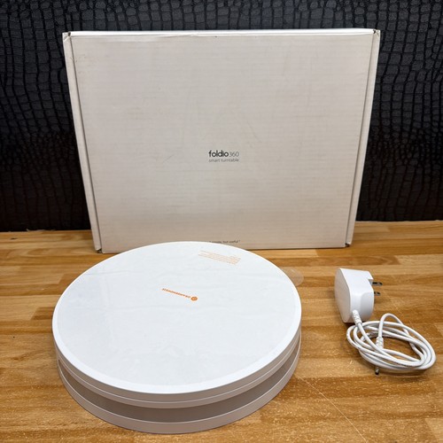 Foldio360 Smart Photography Turntable for Product Shooting by ORANGEMONKIE