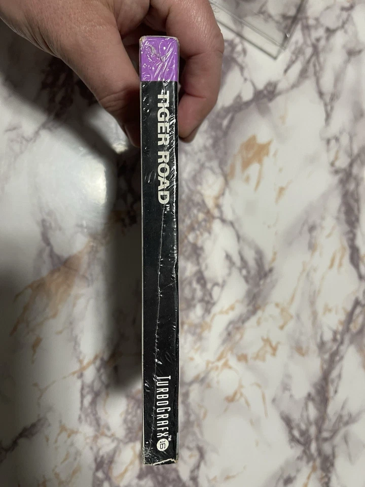 TurboGrafx 16  Tiger Road  Video Game Original Box New Sealed - Image 4 of 4