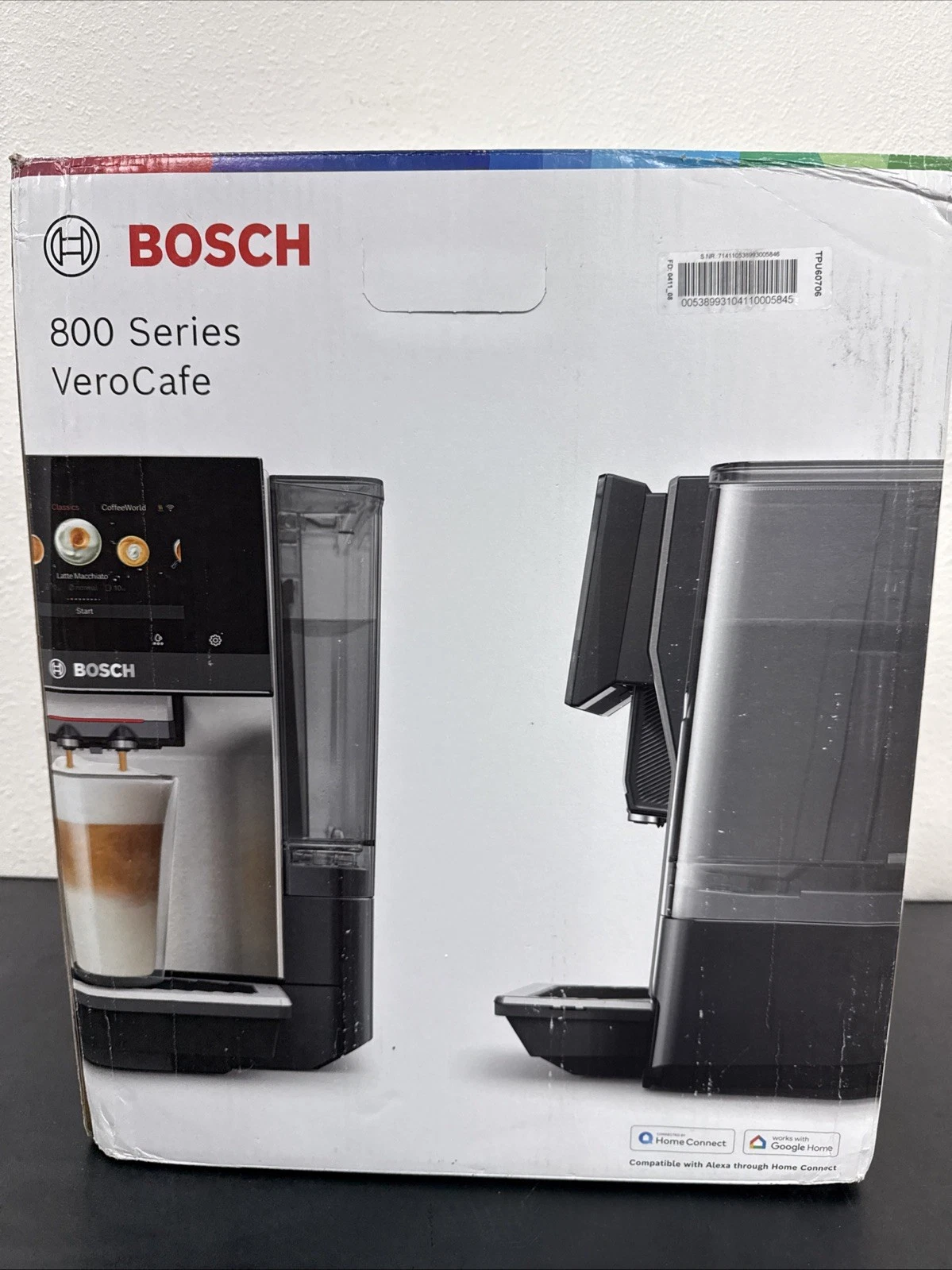 BOSCH TPU60706 800 Series Verocafe Fully Automatic Espresso Machine