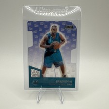 1999-00 Topps Stadium Club Chrome - Clear Shots Baron Davis Refractor Die-Cut SP