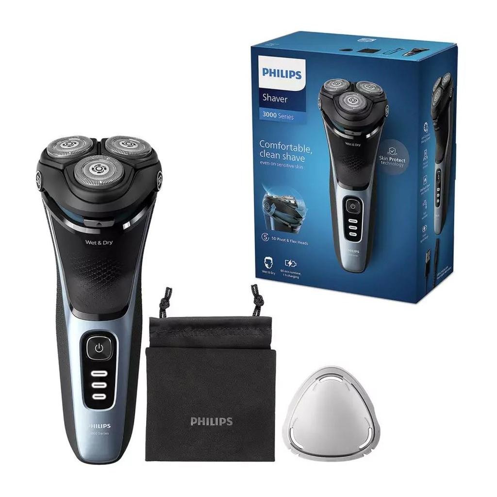 Philips Series 3000 Wet & Dry Electric Shaver With Pop-up Trimmer S3243/12