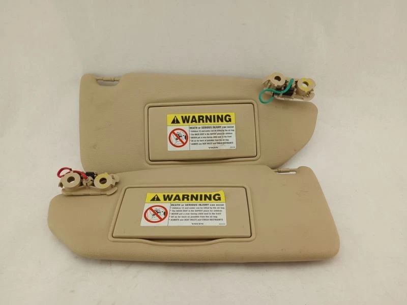  Пара солнцезащитных козырьков с туалетным зеркалом VOLVO XC70 V70 2001 2002 2003 2004 - Изображение 2 из 4