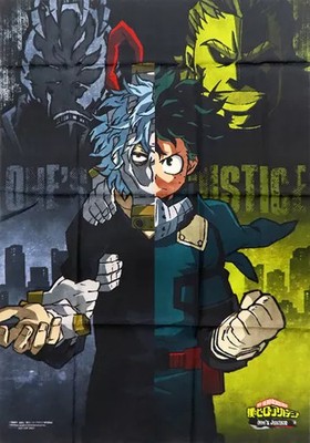 My Hero Academia Poster A1 Cloth Collection for PS4/Switch Games Adult Collectib