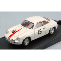 "Alfa Romeo Giulietta Sz N.16 4Th Coppa Fisa Monza 1960 \"Kim\" 1:43 Bang Auto Comp"