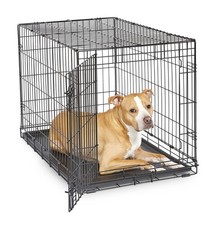 Midwest Homes for Pets 36-Inch New World Crate for Medium-Large Breeds, 41-70...