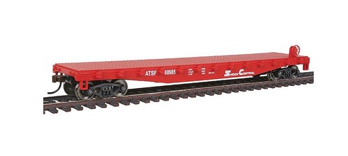 WALTHERS 931-1605 Scala HO 50' ATSF Car Car Set Flachwagen Epoche IV/V | Zustand: Neu
