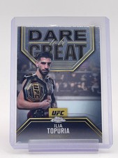 ILIA TOPURIA 2025 TOPPS CHROME UFC DARE TO BE GREAT #DBG-6 Q5531