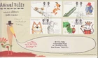 GB Stamps First Day Cover Animal Tales, books, author,  PADDINGTON BEAR PM 2006