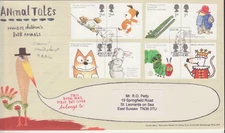 GB Stamps First Day Cover Animal Tales, books, author,  PADDINGTON BEAR PM 2006