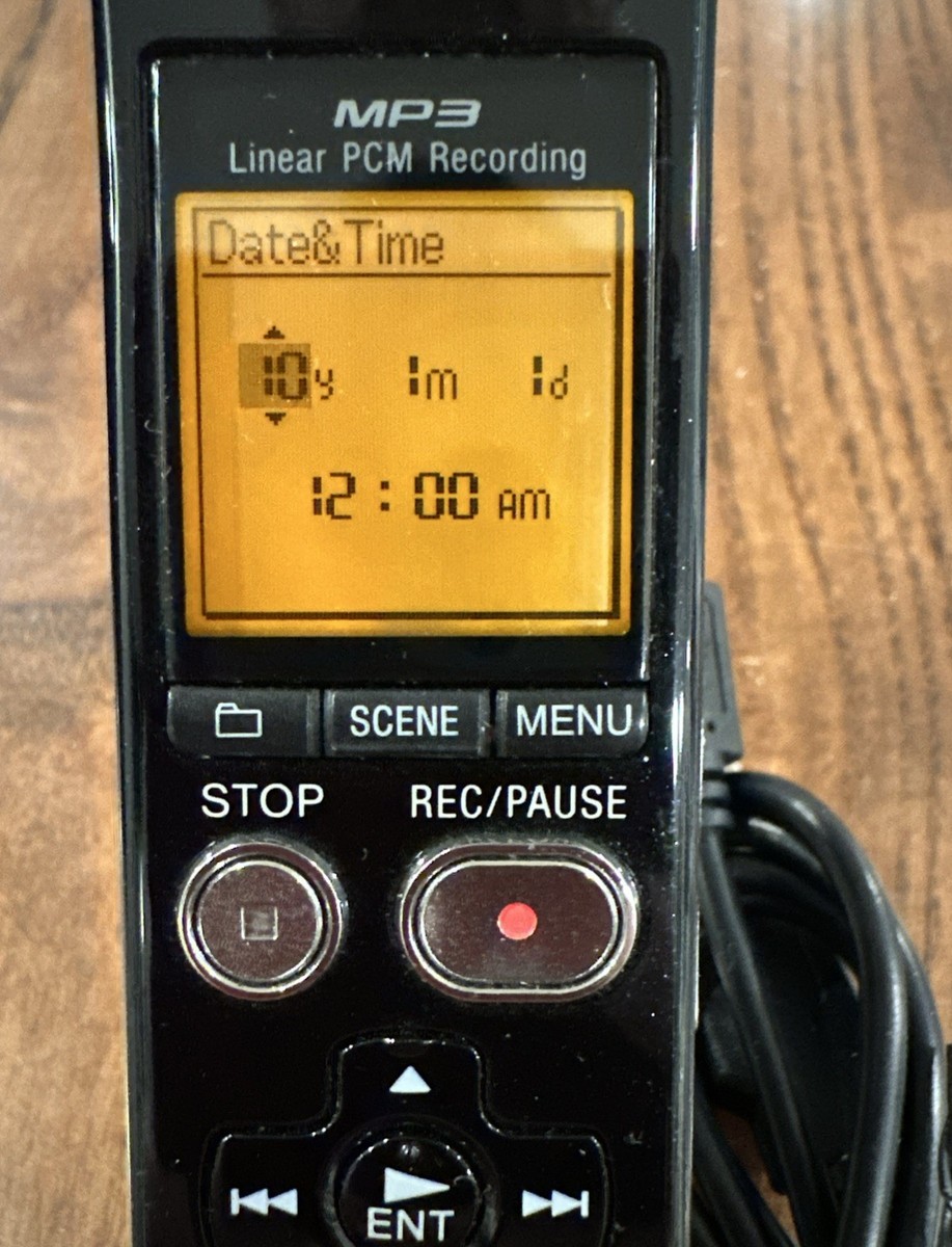 Sony Digital Voice IC Recorder ICD SX712 MP3 Linear PCM Recording