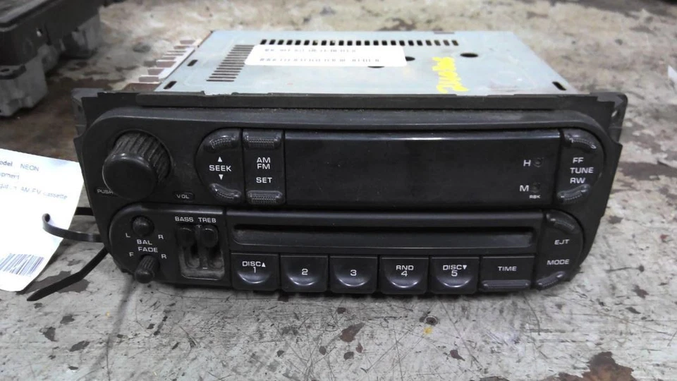 Audio Equipment Radio Convertible Receiver With Eql Fits 04-06 SEBRING 647428 - Image 2 of 2