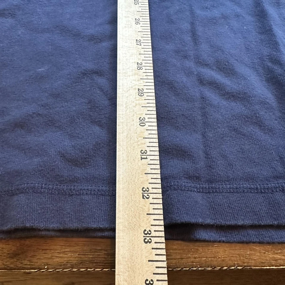 Camisa Jordan Para Hombres 3XLT Azul Marino Rugby Polo Jumpman Logo 23 Parche 3XL Alto Foto 4 de 4