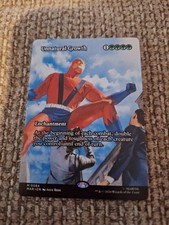 Unnatural Growth Borderless Marvel Superheroes Mtg Nm