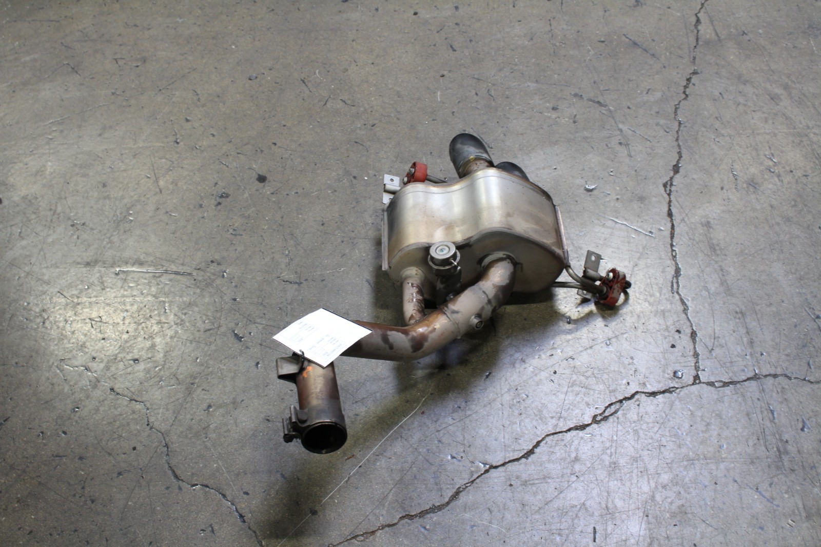 Maserati Granturismo, GranCabrio, LH, Left, Muffler, Used, P/N 255952