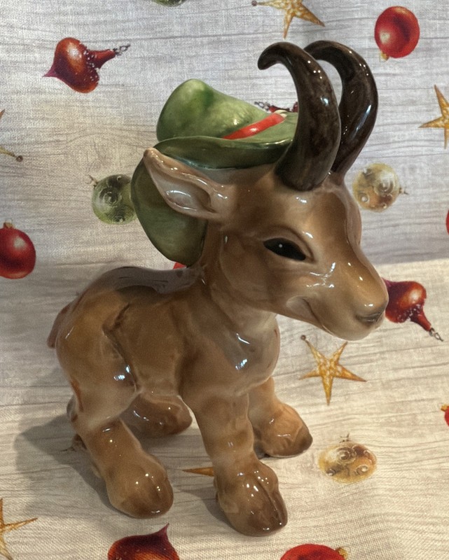 Goat Vintage Goebel Figure Signed Germany