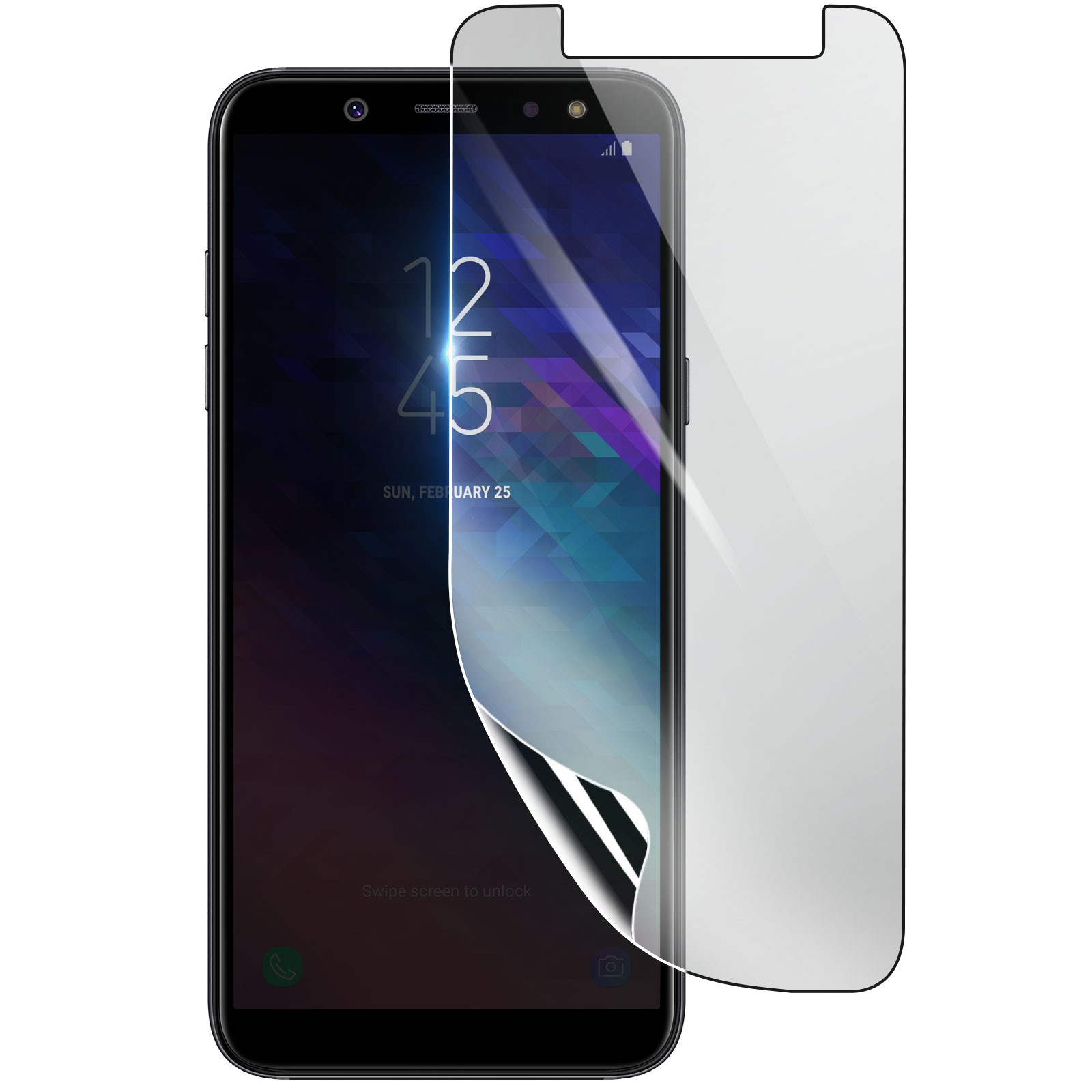 Protection hydrogel Galaxy A6 film ecran anti rayure transparent