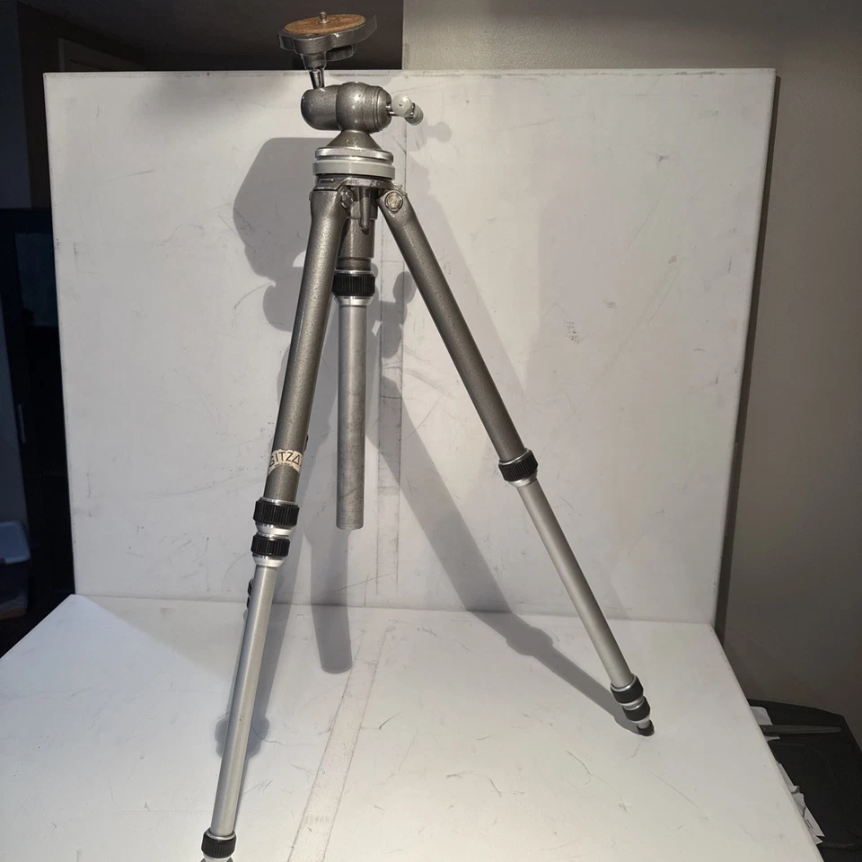 Trípode deportivo vintage Gitzo 117 serie 1 - Gilux Tatalux - muy bueno / justo Foto 3 de 4