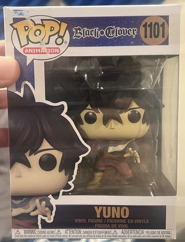 Funko Pop Black Clover Yuno #1101 Animation Vinyl Figure New In Box NIB